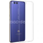 Чехол-накладка силиконовый для Xiaomi Mi6 (прозрачный 1.0мм)