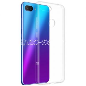 Чехол-накладка силиконовый для Xiaomi Mi 8 Lite (прозрачный 1.0мм)