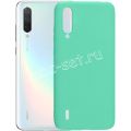 Чехол-накладка силиконовый для Xiaomi Mi 9 Lite (бирюзовый 1.0мм) матовый