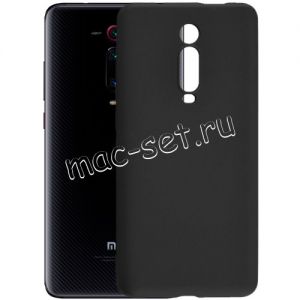 Чехол-накладка силиконовый для Xiaomi Mi 9T / 9T Pro (черный 1.0мм) матовый