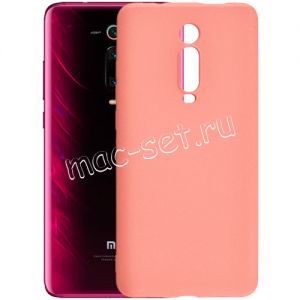 Чехол-накладка силиконовый для Xiaomi Mi 9T / 9T Pro (розовый 1.0мм) матовый