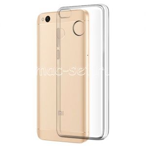 Чехол-накладка силиконовый для Xiaomi Redmi 4X (прозрачный 0.5мм)
