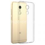Чехол-накладка силиконовый для Xiaomi Redmi 5 (прозрачный 0.3мм)