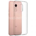 Чехол-накладка силиконовый для Xiaomi Redmi 5 Plus (прозрачный 1.0мм)