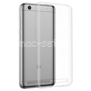 Чехол-накладка силиконовый для Xiaomi Redmi 5A (прозрачный 1.0мм)