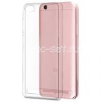 Чехол-накладка силиконовый для Xiaomi Redmi 5A (прозрачный 0.5мм)