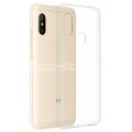 Чехол-накладка силиконовый для Xiaomi Redmi 6 Pro (прозрачный 1.0мм)
