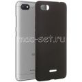 Чехол-накладка силиконовый для Xiaomi Redmi 6A (черный 1.0мм) матовый