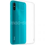 Чехол-накладка силиконовый для Xiaomi Redmi 9A (прозрачный 1.0мм)