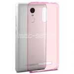 Чехол-накладка силиконовый для Xiaomi Redmi Note 3 / Note 3 Pro (розовый 0.5мм)