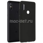 Чехол-накладка силиконовый для Xiaomi Redmi Note 5 / Pro (черный 1.2мм)