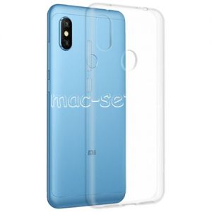 Чехол-накладка силиконовый для Xiaomi Redmi Note 6 Pro (прозрачный 1.0мм)