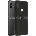 Чехол-накладка силиконовый для Xiaomi Redmi Note 6 Pro (черный 1.2мм)