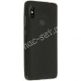 Xiaomi Redmi Note 6 Pro в черном матовом чехле-бампере