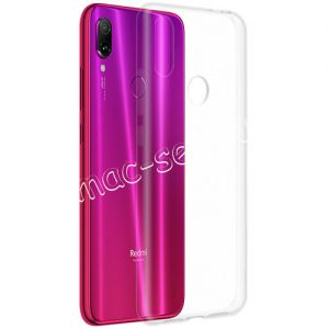 Чехол-накладка силиконовый для Xiaomi Redmi Note 7 / Pro (прозрачный 1.0мм)