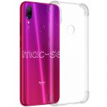 Чехол-накладка силиконовый для Xiaomi Redmi Note 7 / Pro (прозрачный 1.0мм) противоударный
