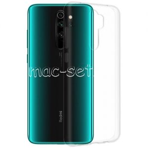 Чехол-накладка силиконовый для Xiaomi Redmi Note 8 Pro (прозрачный 1.0мм)