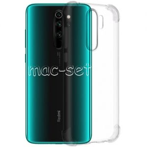 Чехол-накладка силиконовый для Xiaomi Redmi Note 8 Pro (прозрачный 1.5мм) противоударный