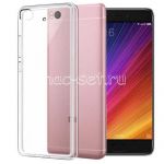 Чехол-накладка силиконовый для Xiaomi Mi5s (прозрачный 0.5мм)
