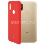 Чехол-накладка силиконовый для Xiaomi Mi A2 / Mi6X (красный) Cherry
