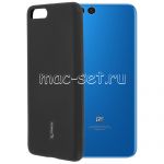 Чехол-накладка силиконовый для Xiaomi Mi Note 3 (черный) Cherry