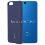 Чехол-накладка силиконовый для Xiaomi Mi Note 3 (синий) Cherry