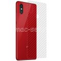 Защитная наклейка для Xiaomi Mi 8 SE карбон [задняя] (прозрачная)