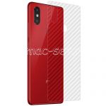 Защитная наклейка для Xiaomi Mi 8 SE карбон [задняя] (прозрачная)