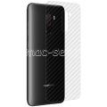 Защитная наклейка для Xiaomi Pocophone F1 карбон [задняя] (прозрачная)