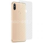 Защитная наклейка для Xiaomi Redmi S2 карбон [задняя] (прозрачная)
