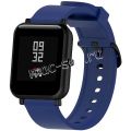 Силиконовый ремешок для Xiaomi Amazfit Bip (темно-синий)