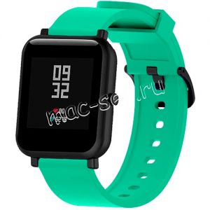 Силиконовый ремешок для Xiaomi Amazfit Bip (зеленый)