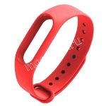Силиконовый ремешок для Xiaomi Mi Band 2 (красный)