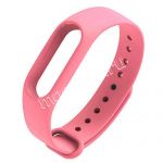 Силиконовый ремешок для Xiaomi Mi Band 2 (розовый)