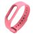 Силиконовый ремешок для Xiaomi Mi Band 2 (розовый)