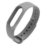 Силиконовый ремешок для Xiaomi Mi Band 2 (серый)