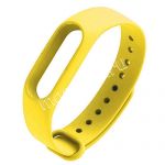 Силиконовый ремешок для Xiaomi Mi Band 2 (желтый)