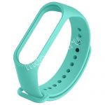 Силиконовый ремешок для Xiaomi Mi Band 3 / Mi Band 4 (бирюзовый)