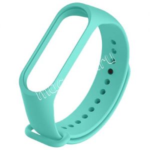 Силиконовый ремешок для Xiaomi Mi Band 3 / Mi Band 4 (бирюзовый)