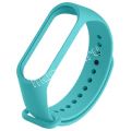 Силиконовый ремешок для Xiaomi Mi Band 3 / Mi Band 4 (голубой)