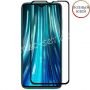 Защитное стекло для Xiaomi Redmi Note 8 Pro [клеится на весь экран] 10D (черное)