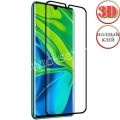Защитное стекло 3D для Xiaomi Mi Note 10 / 10 Pro [изогнутое клеится на весь экран] Red Line (черное)