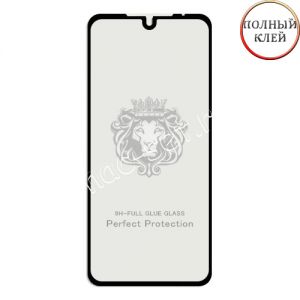 Защитное стекло для Xiaomi Mi 9 [клеится на весь экран] Premium (черное)