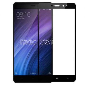 Защитное стекло для Xiaomi Redmi 4 Pro / Prime [на весь экран] (черное)