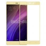 Защитное стекло для Xiaomi Redmi 4 Pro / Prime [на весь экран] (золотистое)