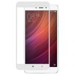 Защитное стекло для Xiaomi Redmi Note 4X [на весь экран] (белое)