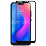 Защитное стекло для Xiaomi Mi A2 Lite [на весь экран] (черное)