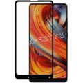 Защитное стекло для Xiaomi Mi Mix 2 / SE [на весь экран] Red Line (черное)