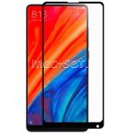 Защитное стекло для Xiaomi Mi Mix 2S [на весь экран] (черное)