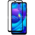 Защитное стекло для Xiaomi Mi Play [на весь экран] (черное)
